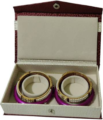 HK Hello Kiddies Double Bangel Storage Organiser Easy Carry Bangle KEEP SAFE Vanity Box