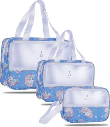 Parisal One Set, Endless Styles – Premium 3-in-1 Bag Collection for Every Look Travel Toiletry Kit