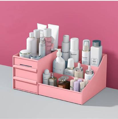 Analog Kitchenware 6 Compartment Space Saver Vanity Box/Cosmetic Box/Stationery Box Make Up Drawer Makeup Box Vanity Box