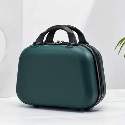 Honch Mini Suitcase Hard Shell Makeup Bag Travel Cosmetic Case Portable Makeup Luggage Travel Organizer Vanity Box