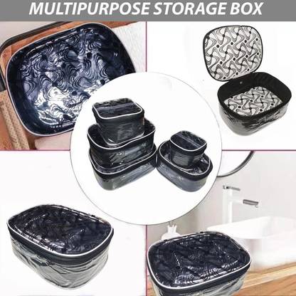 Aadhya Newly design 5 kit cosmetics storage makup box bindi organiser keep all small item safe Vanity Box