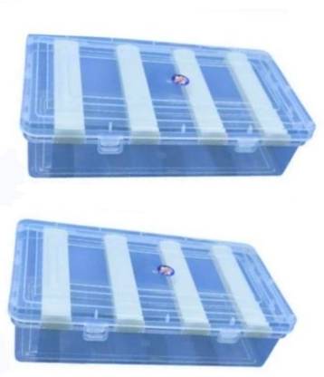 Shizubi 4 Rod Bangle Box Organizer Jewellery Storage for Bangles and Chudi pack of 2 Organizer Case For Jewellery, Bangles Box, Lockable Vanity Box