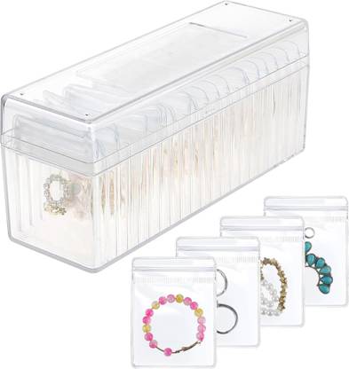 HASTHIP 20Pcs Jewellery Organisers Pouch and Box Jewellery Pouches for Travel Storage Makeup and Jewellery Vanity Box