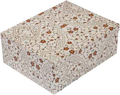 NICE PACKAGING Hamper gift box empty with magnetic lock ( 9x7x3.5 inches, Hamper-038) Multi Use Vanity Box
