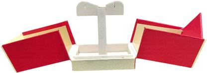 RinGold Premium Quality Earring Jhumka Box | 10CM X11.5CM X6CM | Earring Storage Box | Magnetic Closure Box | Vanity Box