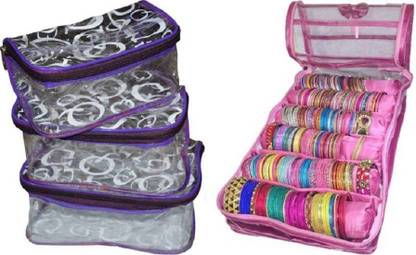 ultimatefashionista 6 roll rod bangle box, makeup box Makeup Vanity Box vanity box Vanity Box