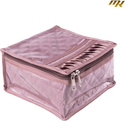 MIN KIT Jewellery Box/Organizer with 10 Transparent Pouch Jewellery Pouch Vanity Box