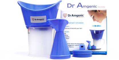 Dr Amgenic 3 In 1 Steamer for Cold and Cough & Sinus - Steam Nozzle Inhaler Facial Steamer Vaporizer