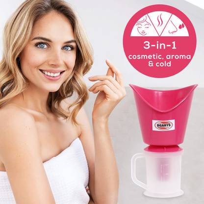 DGARYS Vaporizer Steam Cold, Cough, and Rejuvenate Skin with Face Steam Inhaler Vaporizer