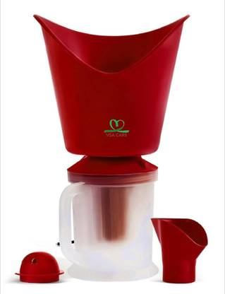 VSA CARE Facial cum Medical Steamer Vaporizerwith 3 Attachments Use As Sauna, Sinus,cough Vaporizer