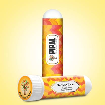 Pipal Organics Aromatherapy Inhaler: Tension Tamer Vaporizer