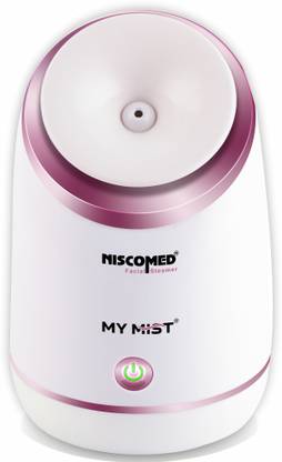 NISCOMED Nano Ionic Facial Steamer, Inhaler Vaporizer for Face, Nose, Cold, Cough & Sinus , Steam breath machine for Adults / Kids, Best for Men/Women Beauty Spa at Home, Salon, Hydrating Facial Steamer Professional Vaporizer