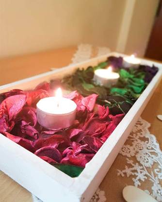 Nimkar's Rose Petals Red Silk Rose Petals Flower Petals Red Rose Red Rose Artificial Flower
