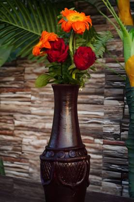 Terracotta Big Handicraft Flower Pot Vase Filler