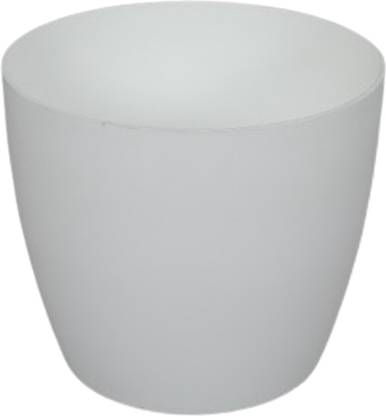 Home Bloom Round Plastic Planters for Plants Home Decor, Office, Living Room, Bedroom Plastic Vase