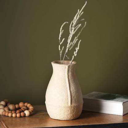 FIG LIVING Paper Mache Vase