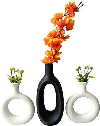 GOODVIBES Fusion_Donut_Bottle_Vase_Set Ceramic Vase