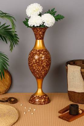 Procyon Big Size Long for Home Decor Corner Centerpiece Gift Item Iron Vase