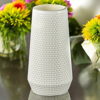YOGO DECOR Boho Flower Vase | Elegant Design for Home & Office Decor PP (Polypropylene) Vase