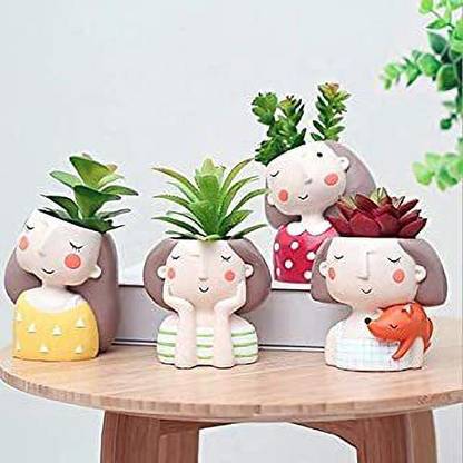 Vermartcraft Resin Flower Pots56 Polyresin Vase