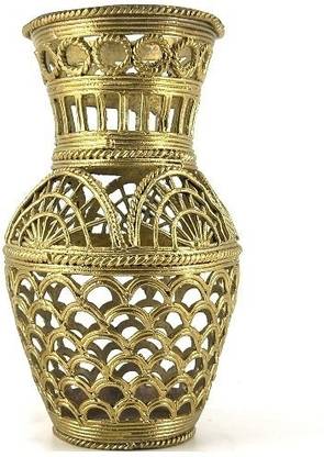 nagha Gold Plated Vase