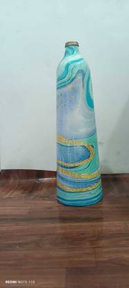 Handicrats Bottle Shape Vases Size-19/6 Glass Vase