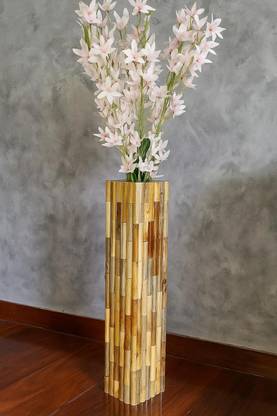 AJ interiors Wooden Vase