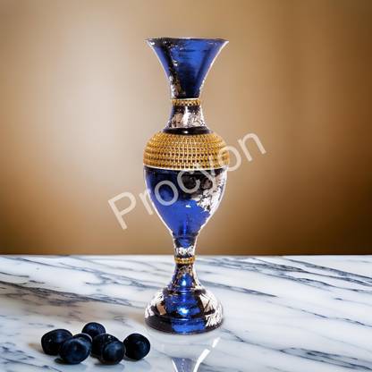 Procyon Procyon Big Size Vase Luxurious Multicolor Finish Iron Vase