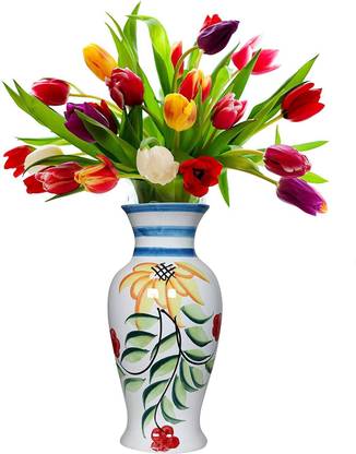 Raj Royal Decorative Ceramic Flower Vases for Living Room Ceramic Pot Ceramic Vase