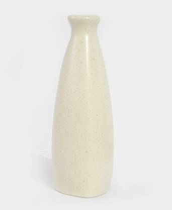 Nestloom Decor Elegant Ceramic Bottle Vase – Home Decor & Gifting | Living Room Flower Pot Ceramic Vase