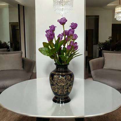M.L.CREATIONS Brass Vase