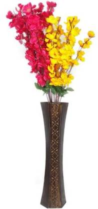 Uno Interiors solutions Wooden Cutting Jali Design ji Wooden Vase