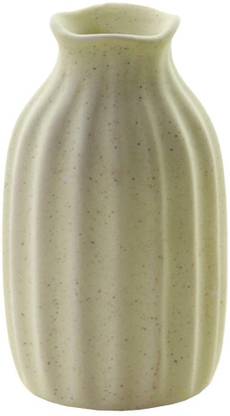 BNF Macaron Ceramic Color Matte Mini Small Vase Home Jewelry Ornaments Yellow Ceramic Vase
