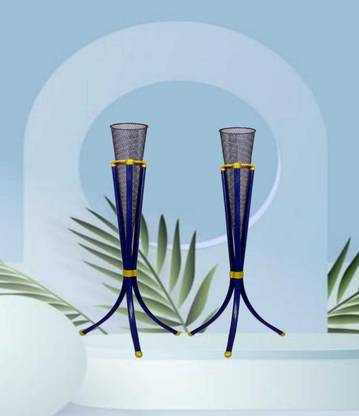 ISHA TOUCH METAL KING RA TOUCH Home Decor Corner Centerpiece Gift Item and use full matel stand | Iron Vase