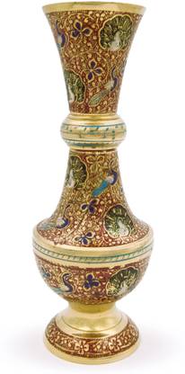 MOZO HUB Brass Flower Vase Brass Vase