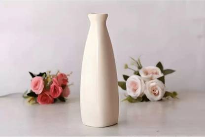 The Mug Factory TMF_Ceramic Bottle Vase for Home, Office, Living Room_A1 Ceramic Vase