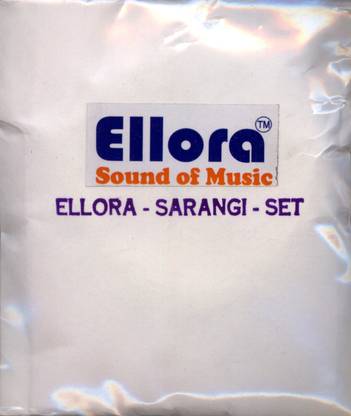 ELLORA Sarangi Strings set Standard Professional with Sympathetic Tarabh without Gut Veena String