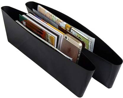 AREO Catch Caddy Internal Storage Organizer for Car Seat Side Gap Pocket Vehicle Seat Mount Kit