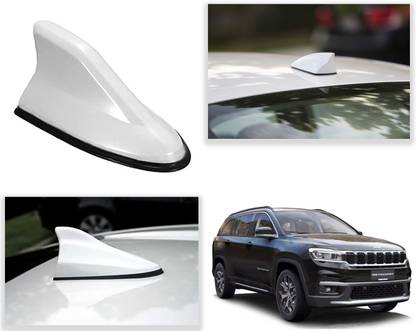 PEEPS STORE Peeps shark-white Jeep Meridian Satellite Vehicle Antenna