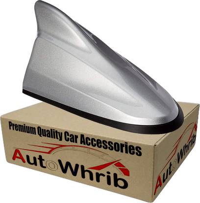 Autowhrib shark fin antena Silver Modern Shark Shape Car Antenna Satellite Vehicle Antenna