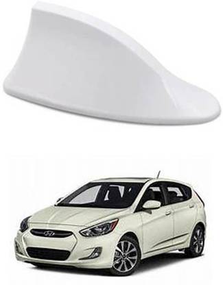 APICAL Car New Shark Fin Antenna (White) For Accent Satellite Vehicle Antenna