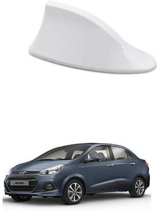 APICAL Car New Shark Fin Antenna (White) For Xcent Satellite Vehicle Antenna