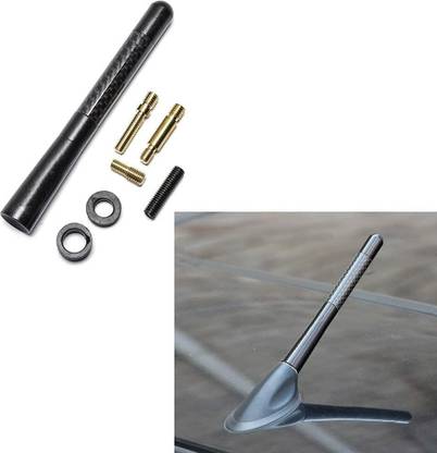 Maxxlite Universal Aluminium Fibre Car Auto AM/FM Radio Aerial Antenna and Screw Universal Aluminium Fibre Car Auto AM/FM Radio Aerial Antenna and Screw Satellite Vehicle Antenna