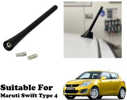 GS Grow n Shine Replacement Rod For Car AM/FM Roof Signal Receiver Antenna 232 Mast Aerial With Aluminium Quality Antenna For SWIFT T-4 Satellite Vehicle Antenna