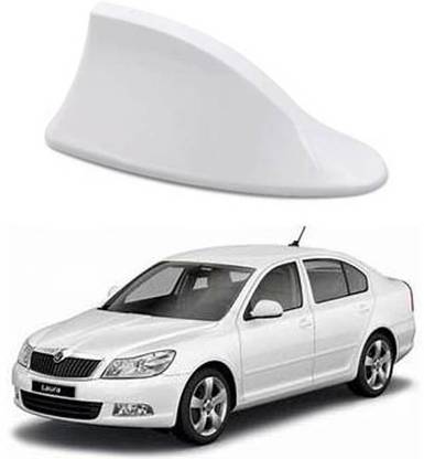 APICAL Car New Shark Fin Antenna (White) For Laura Satellite Vehicle Antenna