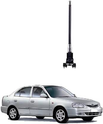 Gallery auto Car Decoration VIP Show Bonnet Antenna Metal Rod for Hyundai Accent Whip Vehicle Antenna