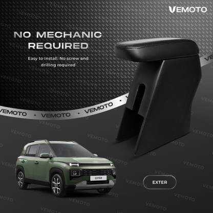 VEMOTO 2.0 High-End Car Center Armrest with Storage Space and Comfort for Hyundai EXTER Car Armrest