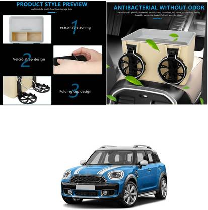 PRTEK Car Multifunctional Organizer Console Tissue holder 151 Car Armrest