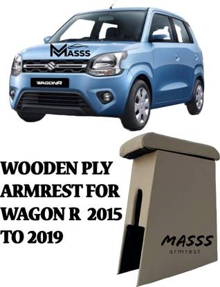 Redefine Things Wooden car armrest fo WagonR 2015 to 2018 model Car Armrest