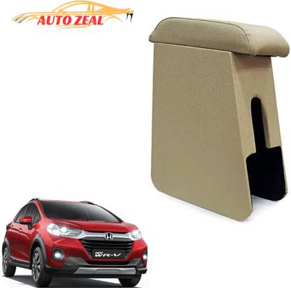 Auto Zeal Wrv Wooden Custom Fit Beige Color For All Models Car Armrest